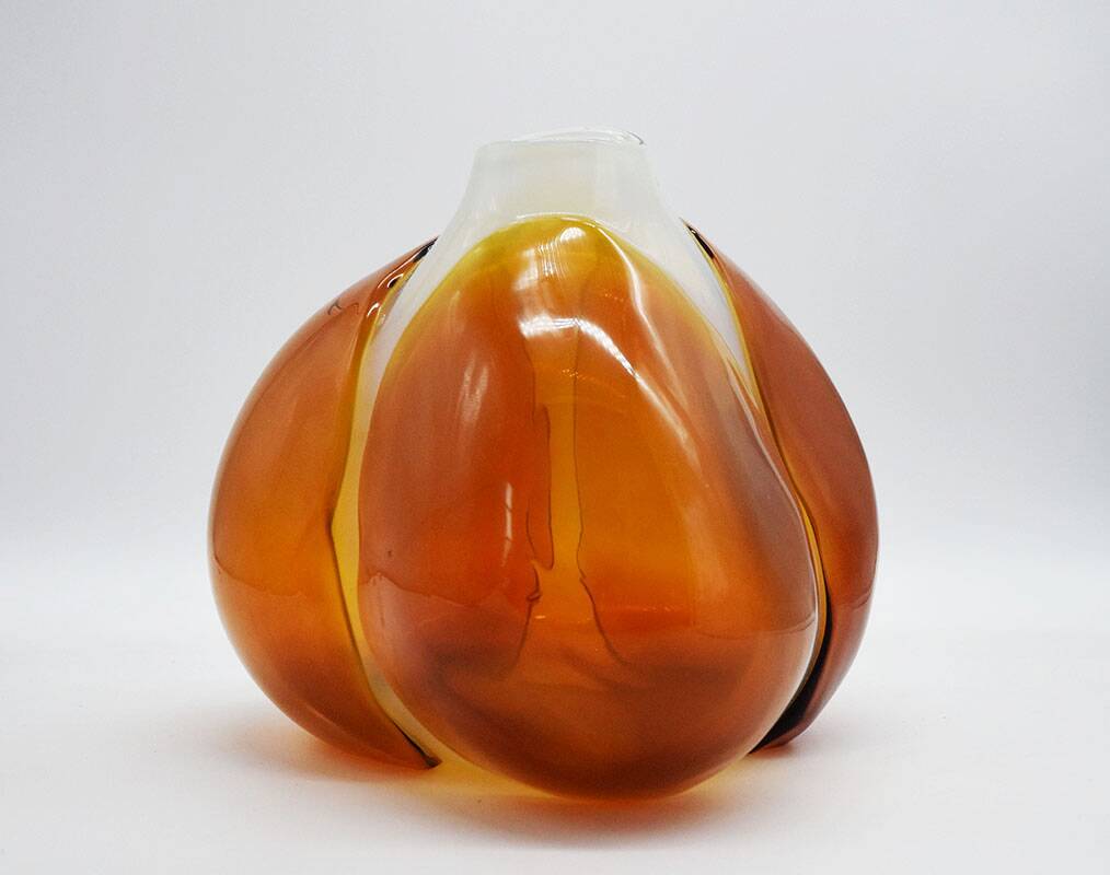 Claire Falkenstein sculpture vase for Salviati Murano, 1970