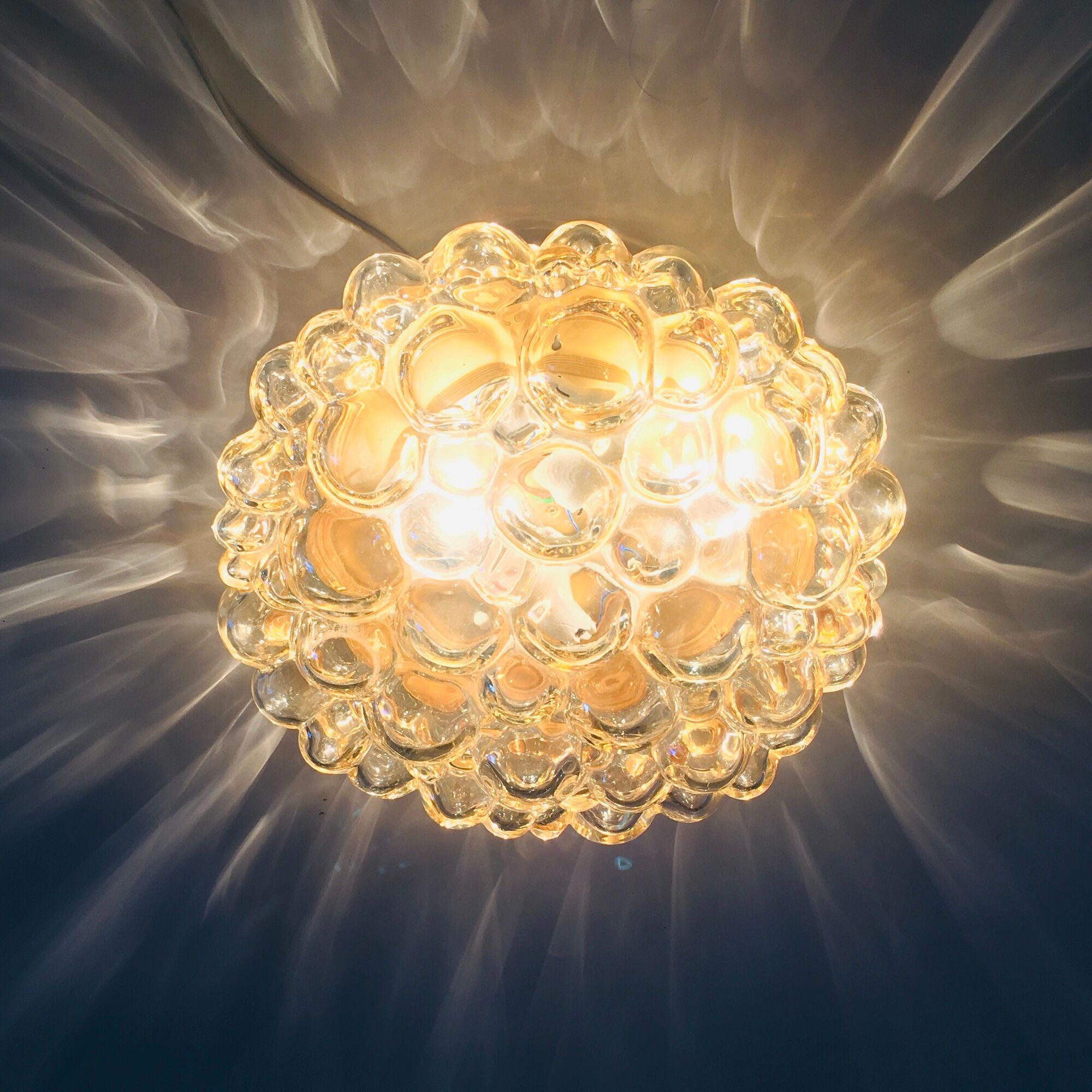 Ceiling light by Helena Tynell for Limburg, Germany, 1970s