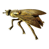 Cendrier vintage en laiton en forme de mouche - Made in Italy