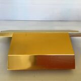Gold metal door handle