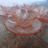 Tasse sous tasse arcopal Rosaline