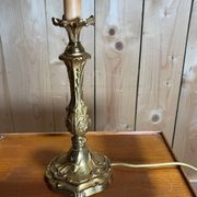 Série de 3 lampes en bronze Louis XV