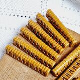 Set of 2 bottle mats and 11 Gien knife holders