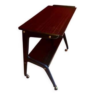 Serving trolley, side table, Designer "Carlo Sala", Art Deco, vintage