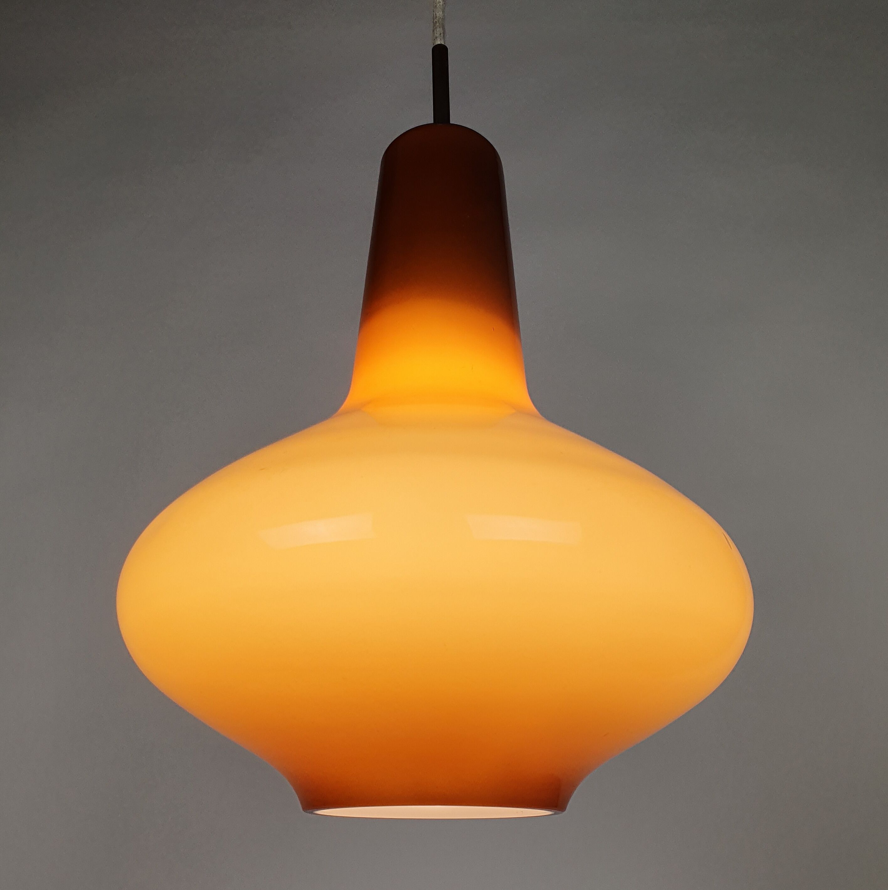 Hanging lamp by Massimo Vignelli ed. Venini, 1950s