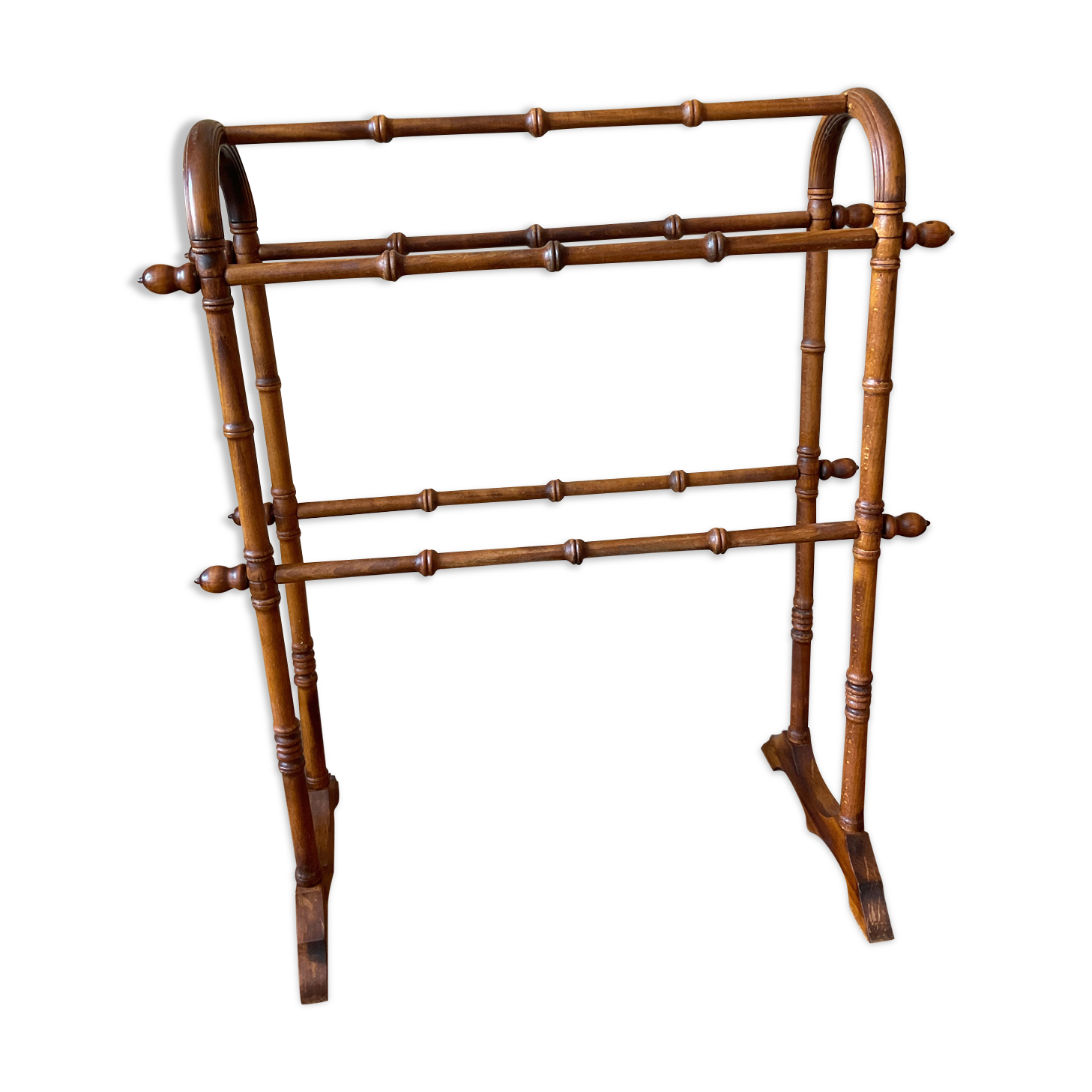 Towel rack old bamboo way 1900