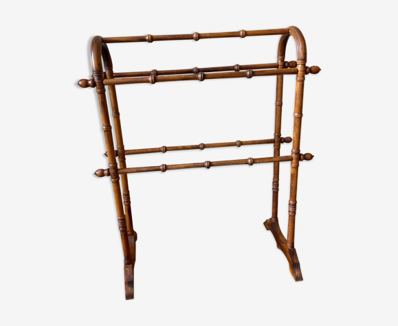 Porte serviettes ancien façon bambou 1900 | Selency