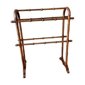 Towel rack old bamboo way 1900