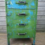 Drawer cabinet, sheet metal service for mechanical workshop, industrial