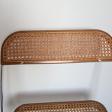 Chair plia Castelli caning Giancarlo Pirreti