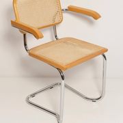 Mid-century Cesca chair in rattan, Marcel Breuer, Italy, 1960s