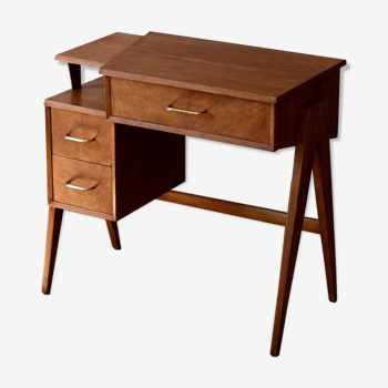 Bureau vintage pieds compas