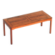 Grande table basse Alberts Tibro en palissandre Danemark 1970