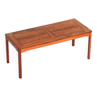 Grande table basse Alberts Tibro en palissandre Danemark 1970
