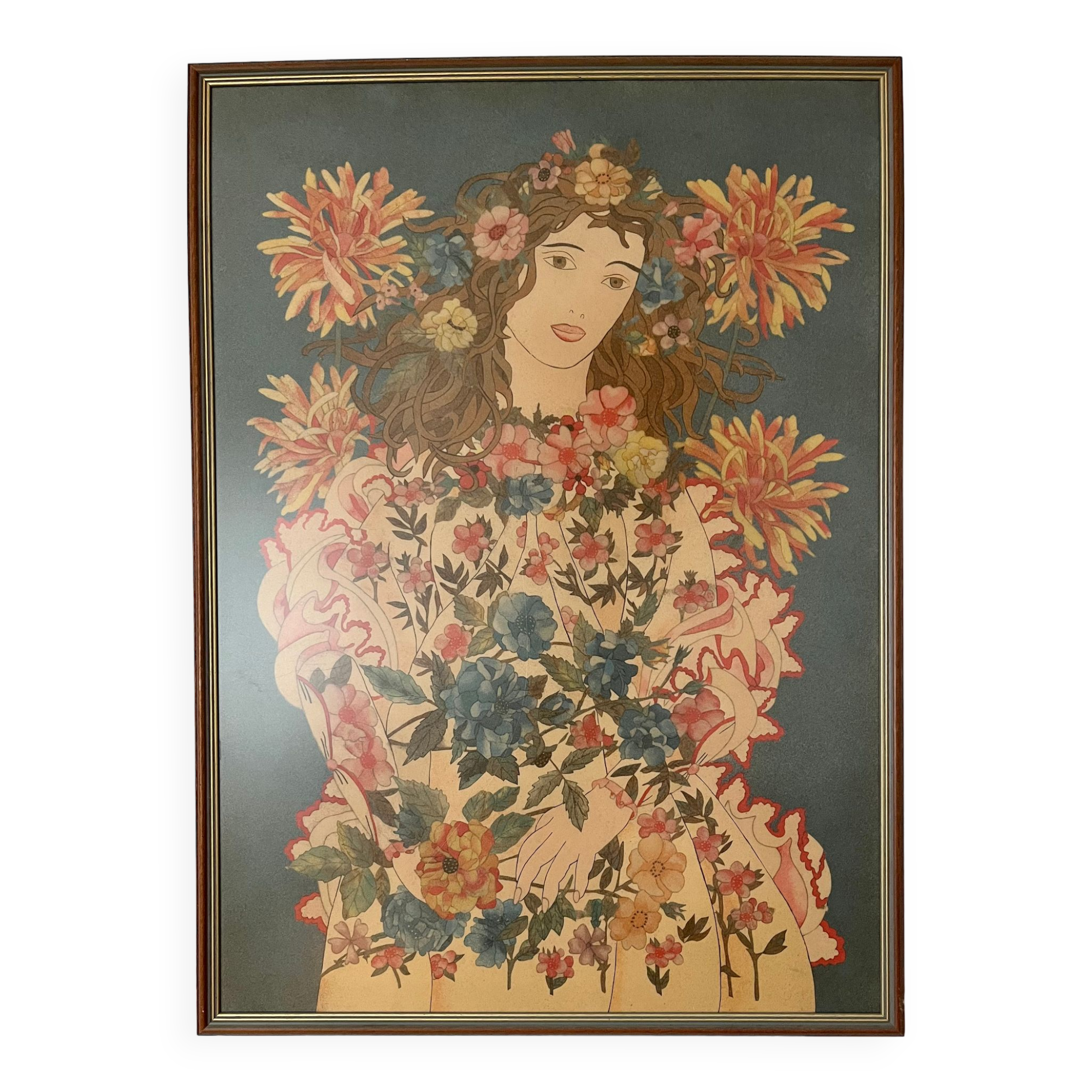 Illustration encadrée