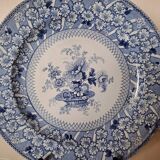 David Johnston Bordeaux Flower Basket Dinner Plate