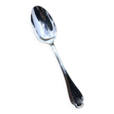 Large silver-plated spoon from Christofle, Pompadour model