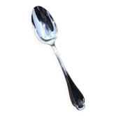 Large silver-plated spoon from Christofle, Pompadour model