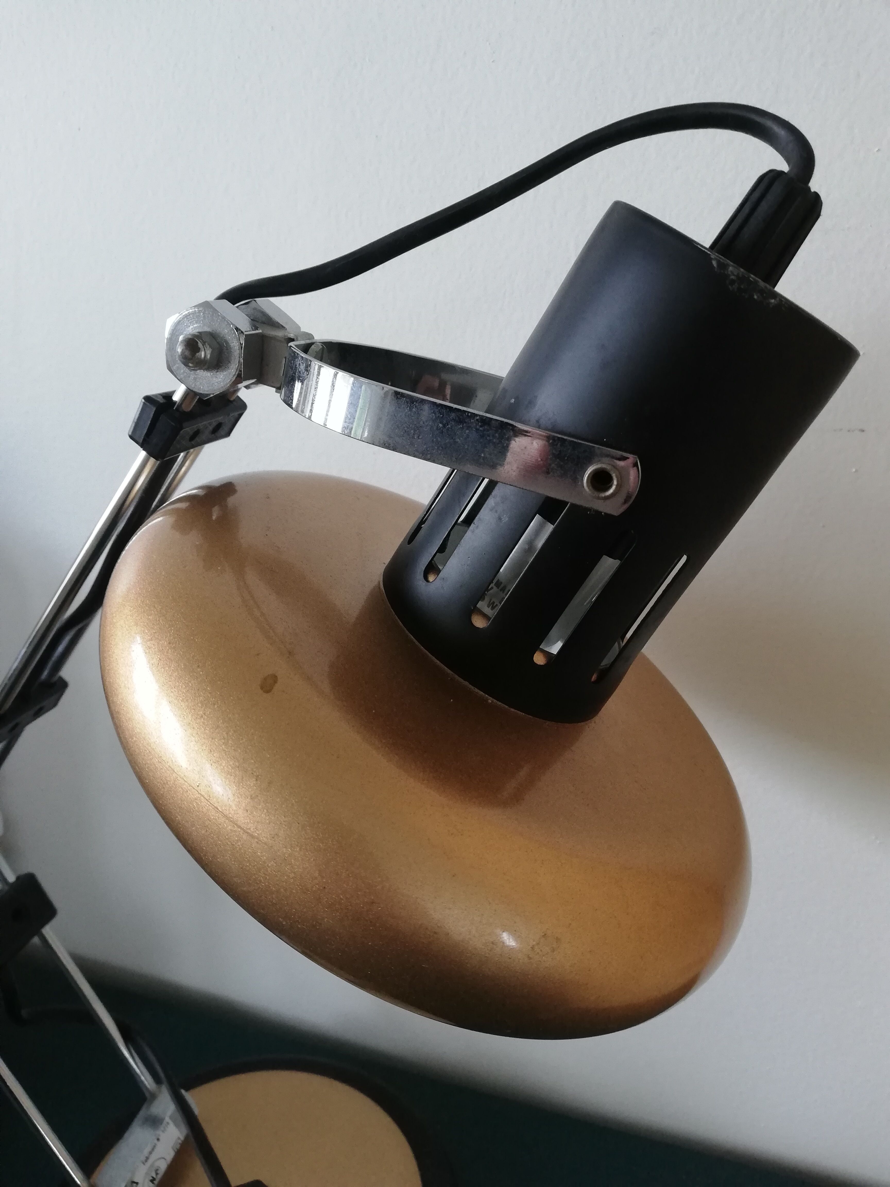 Vintage 70s office lamp