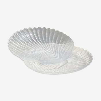 Old shell-shaped plates