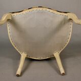 Paire de fauteuils cabriolet style Louis XV
