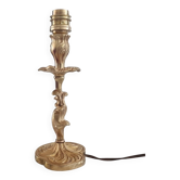 Vintage gold lamp base