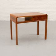 Italian Art Deco burl desk 1930s