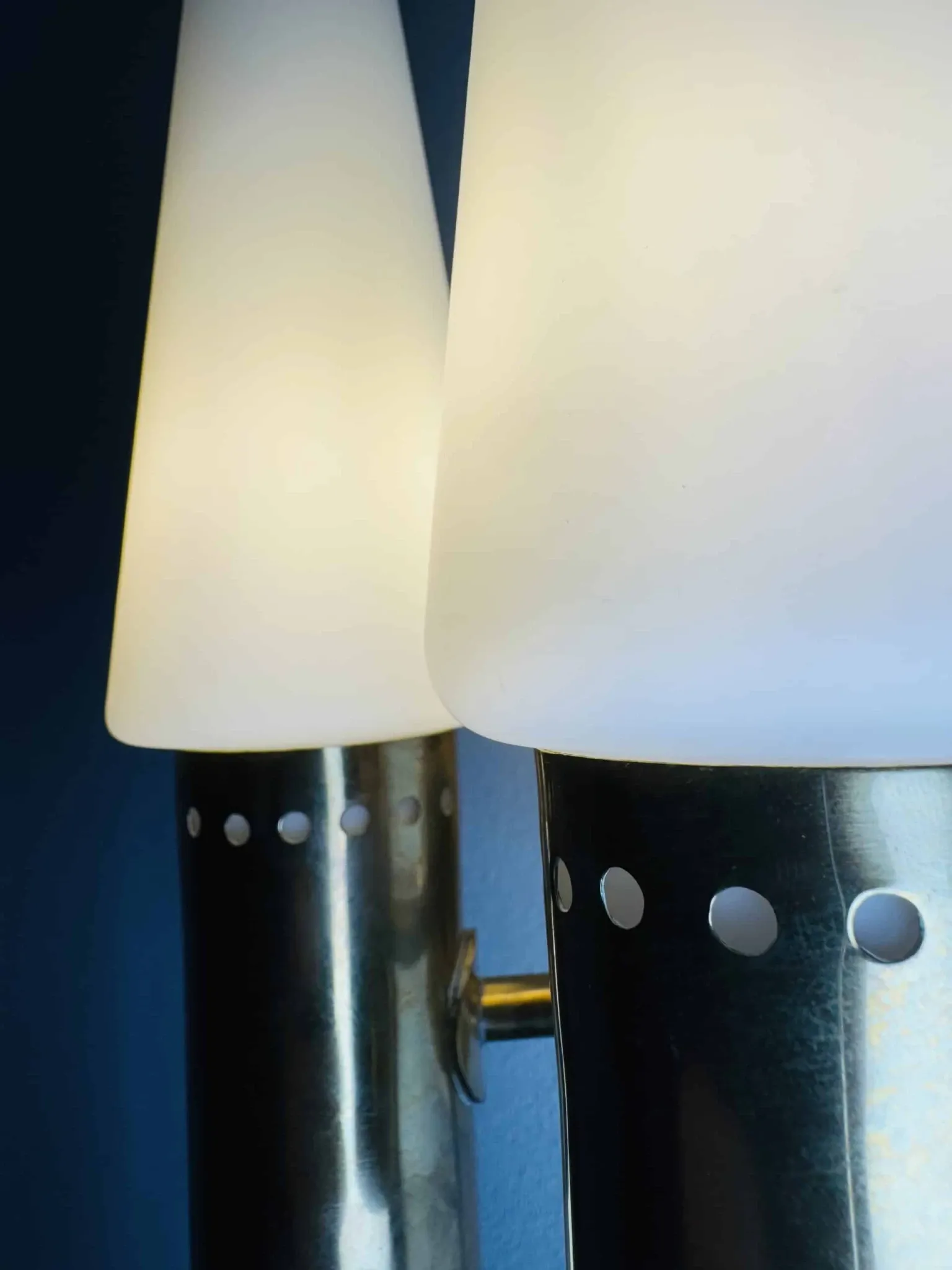 Brass Coloured Double Wall Lamp By Hans-Agne Jakobsson For Markaryd, Sweden, 1960S