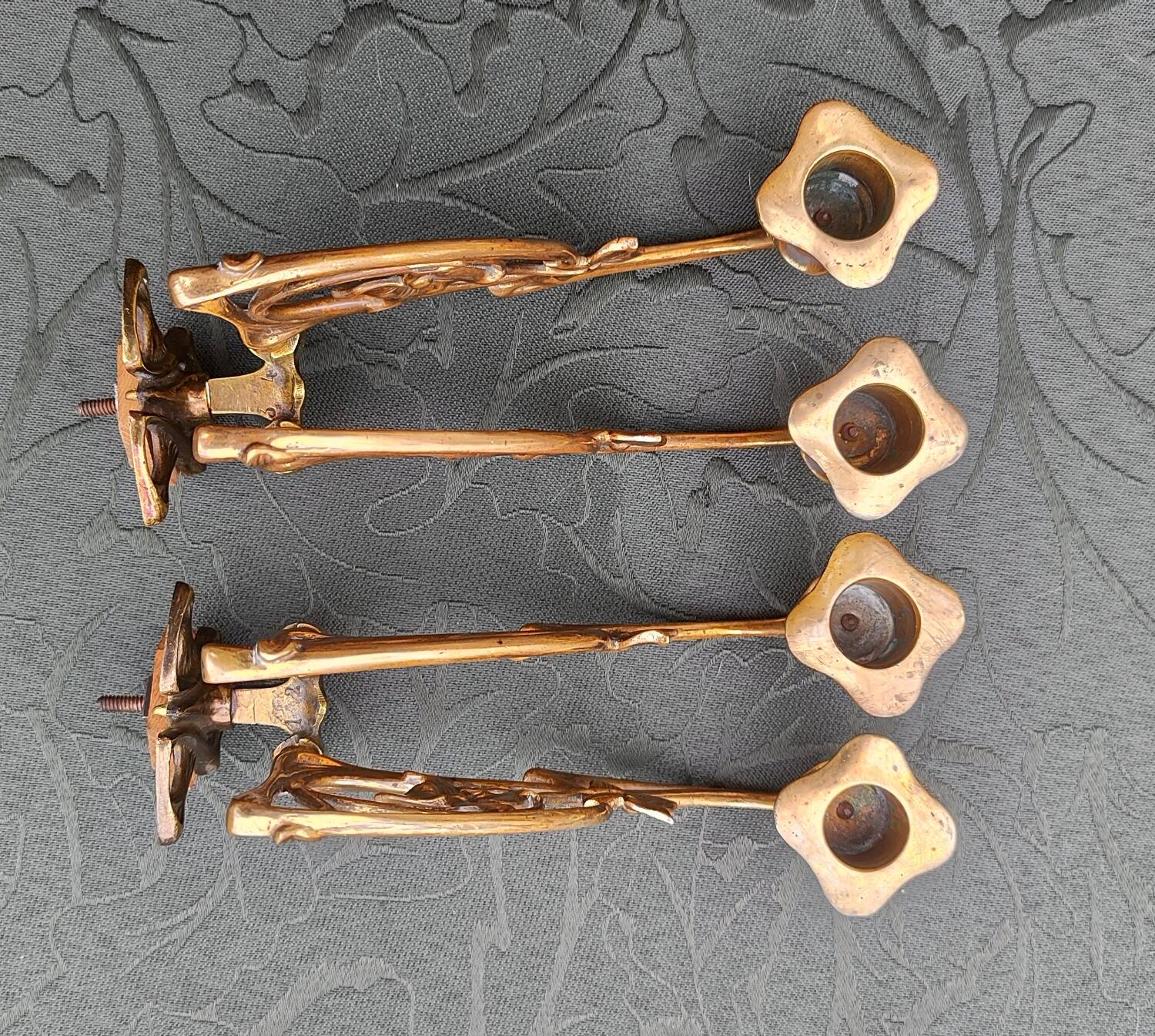 Pleyel art nouveau wall lights