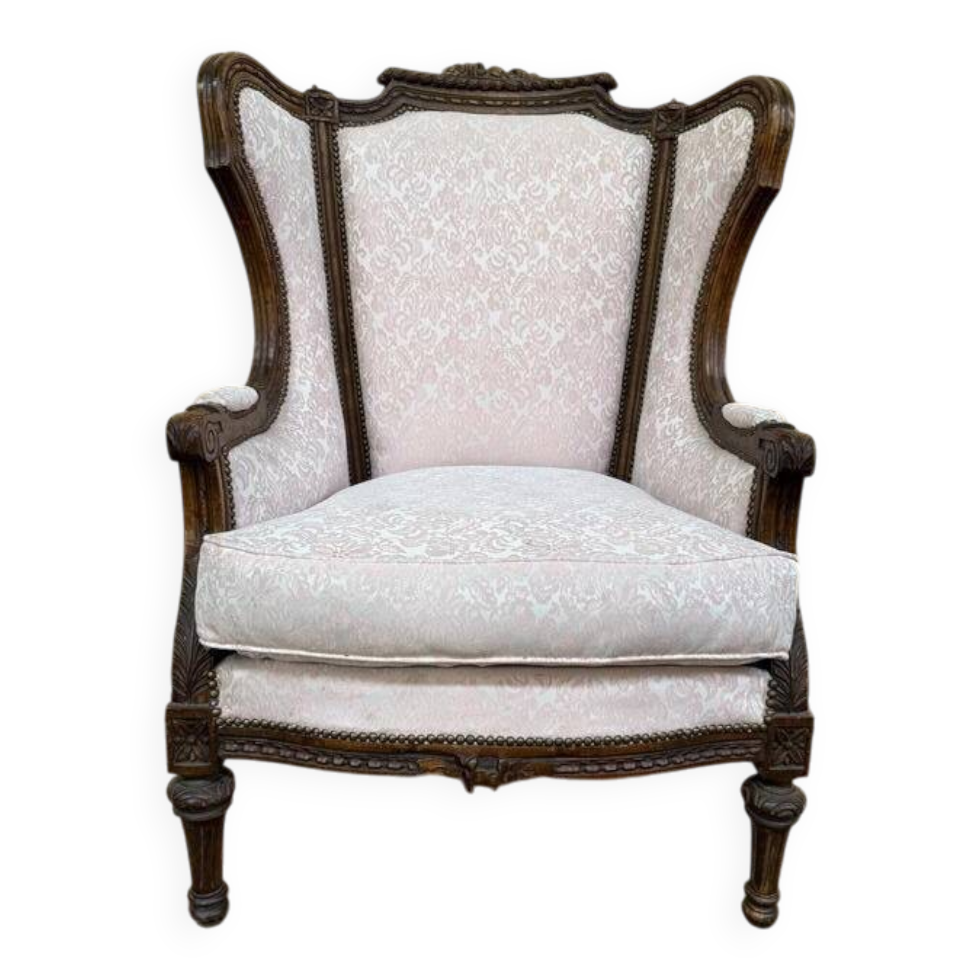 Fauteuil, bergère de style Louis XVI - Napoléon III