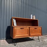 Teak bookshelf