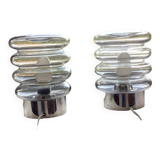 Paire de lampes de chevet vintage