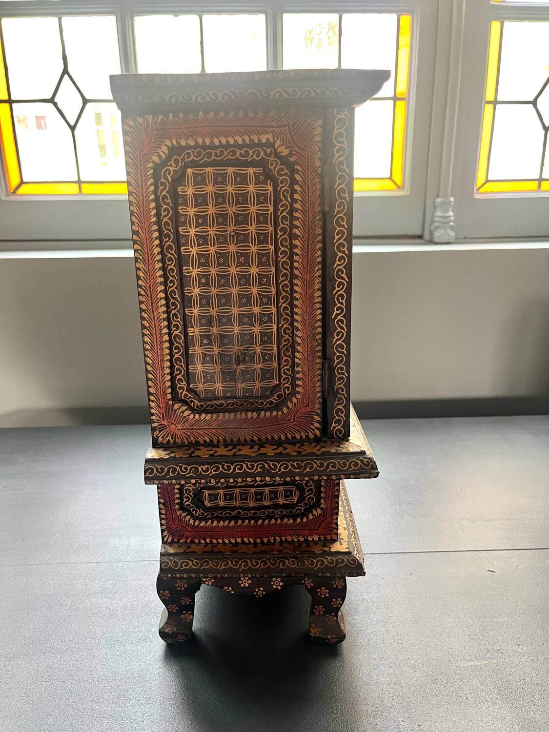 Nepal jewelry cabinet