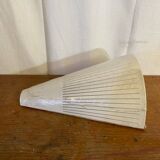 Antique KLYKA white metal wall light