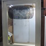 Miroir en étain originaire d'Espagne 76x101cm