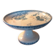 Iron earth compote bowl Sarreguemines