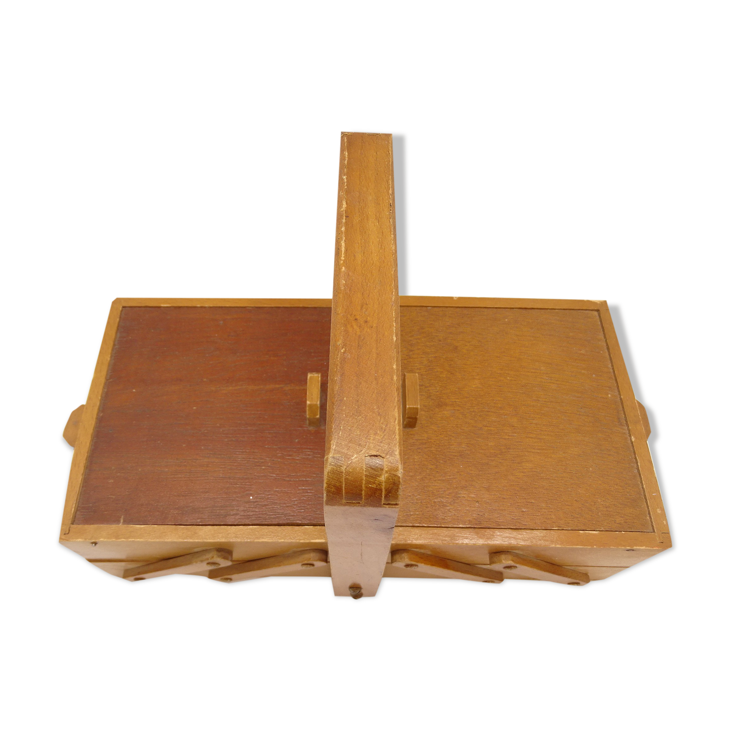 Vintage sewing worker