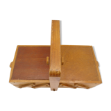 Vintage sewing worker