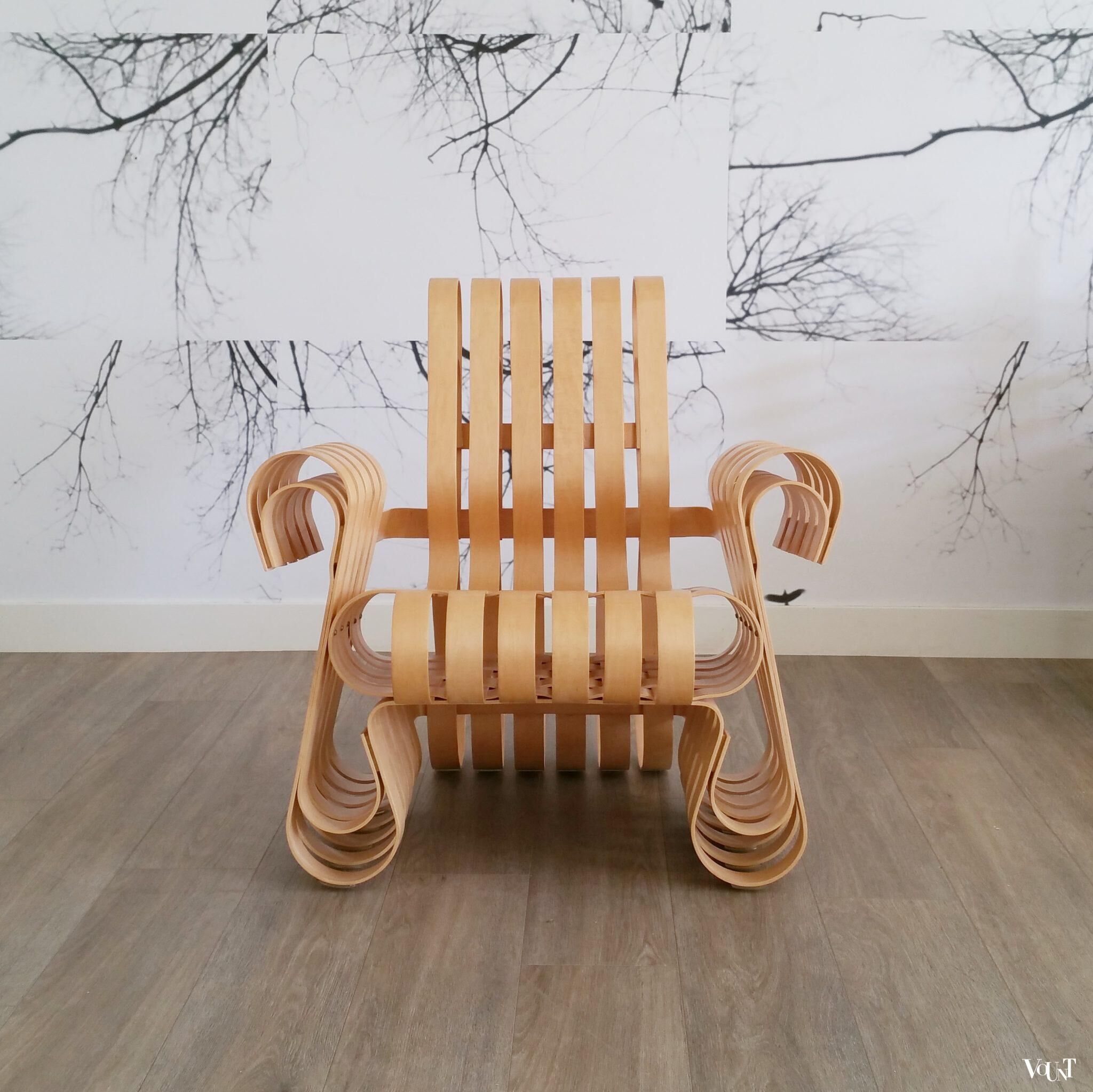 Power Play Club Chair, Frank Gehry for Knoll, 2001