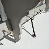 Painted wooden kitchen shelf