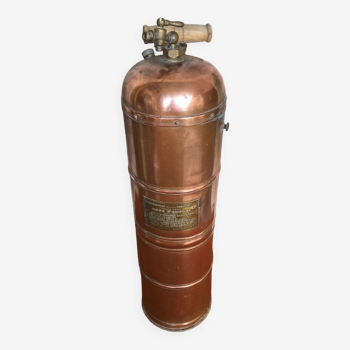 Old High Pressure Sprayer MURATORI Copper & Brass Vintage