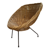 Rattan/wicker armchair