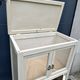 Small antique display cabinet