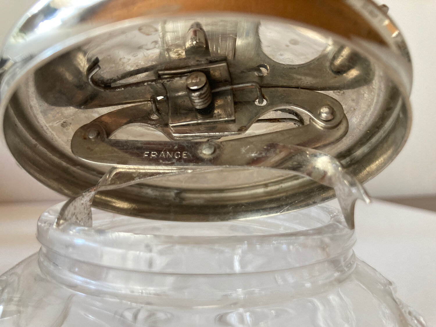 Vintage clip candy box