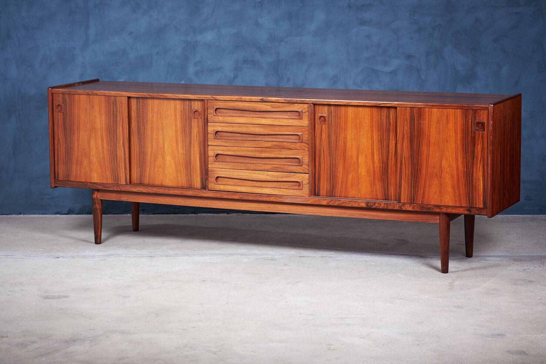 Low Enfilade in Rosewood by Johannes Andersen for Uldum Møbelfabrik, 1960s