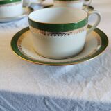 Set of 5 cups with bowls