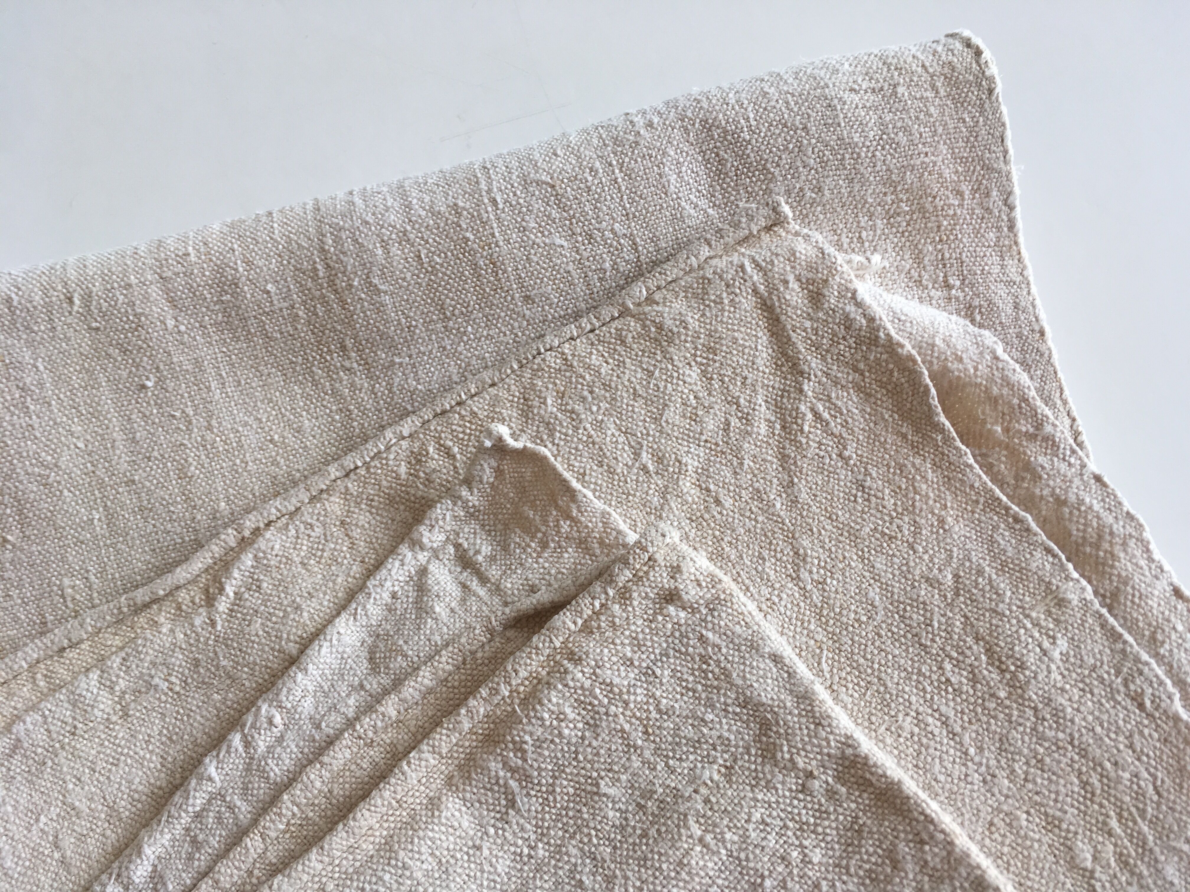 Raw hemp case 19th 240cm x 220cm