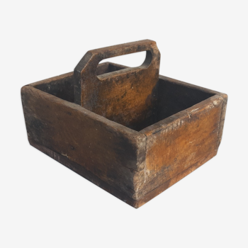 Wooden tool box