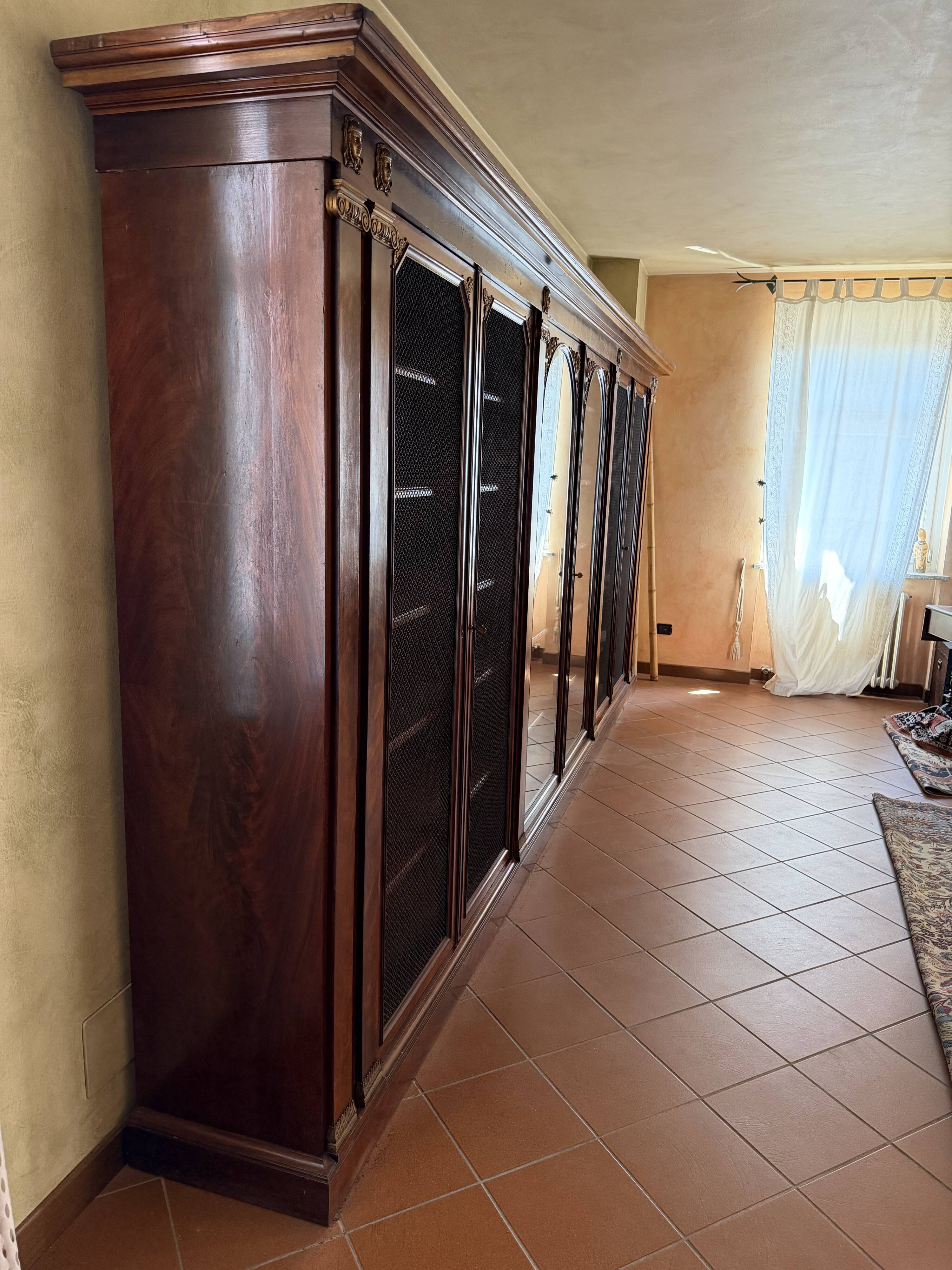 Important Library Cabinet in Italy