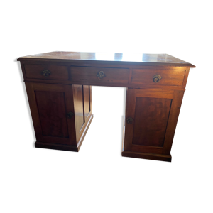 bureau anglais acajou